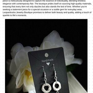 Silver Dangle Earrings